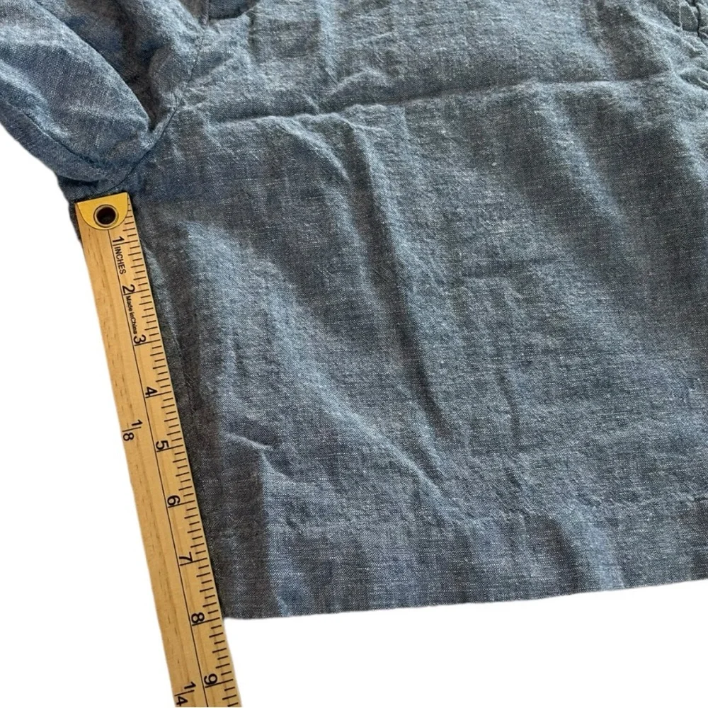 Perry Ellis Men’s Linen‎ Blend Flat Front Chino Shorts Sz 38